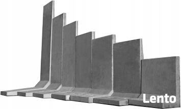 ŚCIANA MUR OPOROWY TYPU L-ka 250x100x120 CM