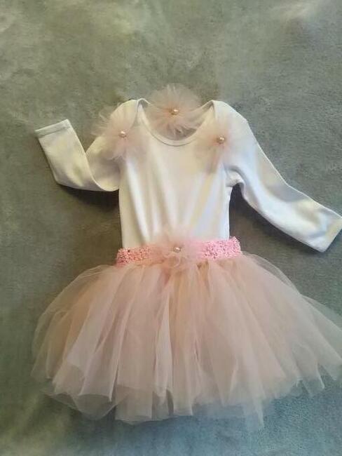 Spódniczka Tu-Tu różowa tiulowa rozmiar 86