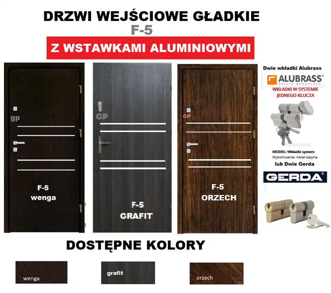 Drzwi wejściowe, pokojowe do domów i mieszkań-Końskie