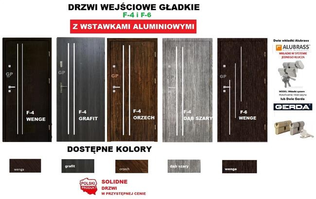 Drzwi wejściowe, pokojowe do domów i mieszkań-Końskie