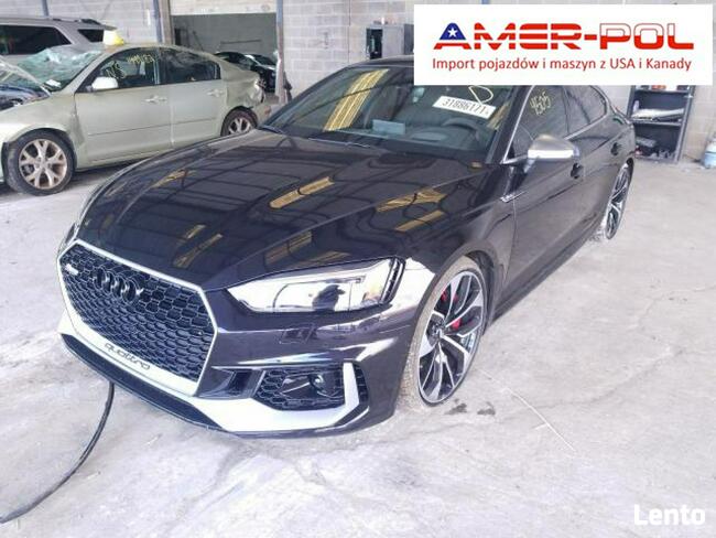 Audi RS5 2019, 2.9L, 4x4, uszkodzone podwozie