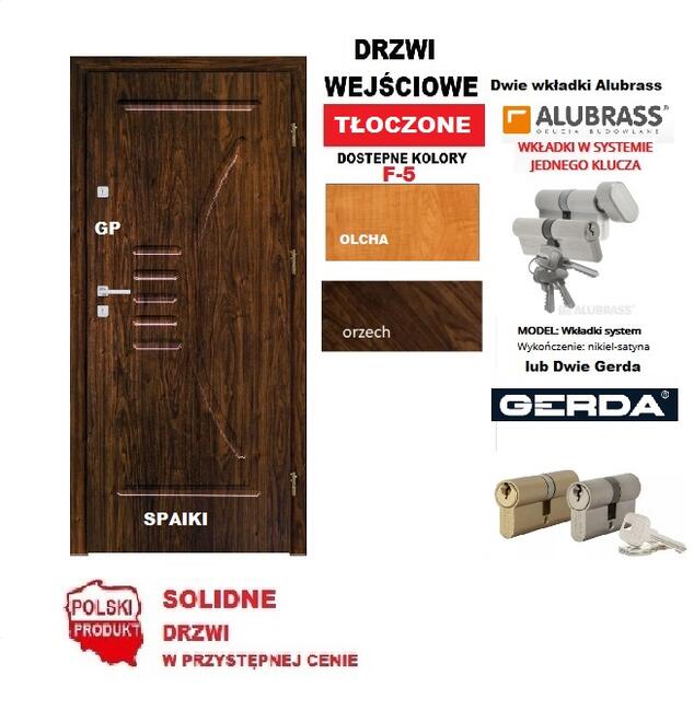 Drzwi wejściowe, pokojowe do domów i mieszkań-Końskie