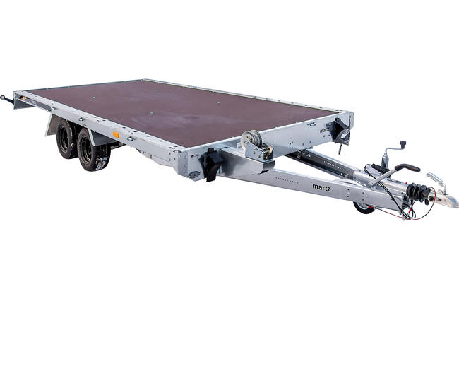 Laweta płaska z podłogą burtami 406x216 MARTZ GT PLATEAU 400