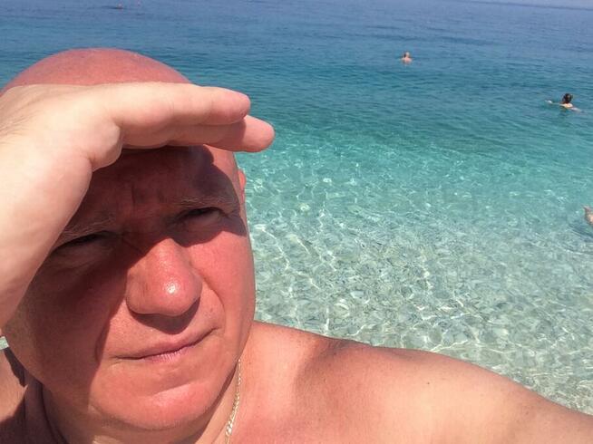 Partnerka na wczasy być może na resztę zycia