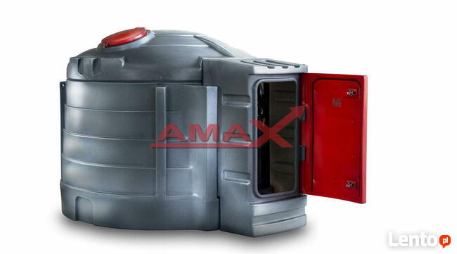 Zbiornik na paliwo 5000 litrów dwupłaszczowy CPN stacja AMAX