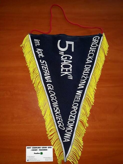 Sztandar haftowany, proporce, sztandar na zamówienie