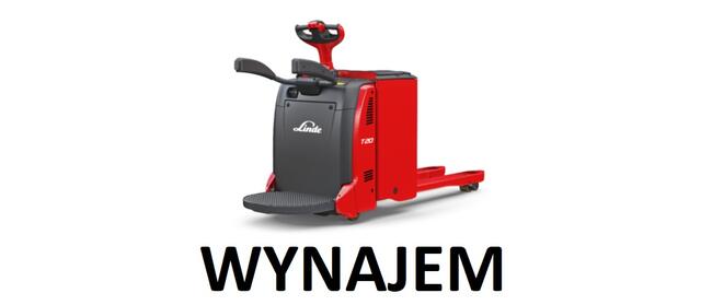 Wynajem wózek paletowy rydwan Linde T20SP T20AP różne widły