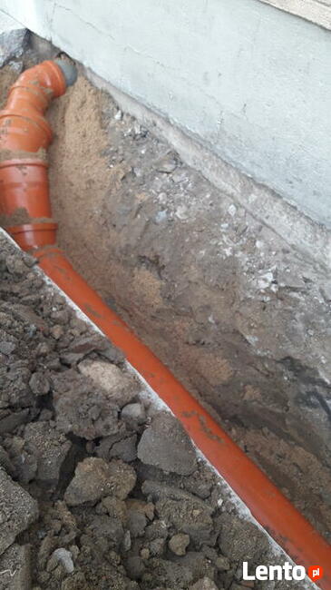 Przyłącza kanalizacyjne, drenaże , prace ziemne ,hydraulik