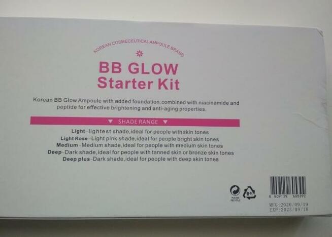 Ampulki BB GLOW- mezoterapia mikroiglowa ( dermapen) mix kol
