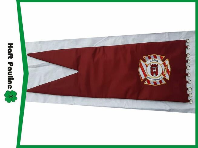 Sztandar haftowany, proporce, sztandar na zamówienie