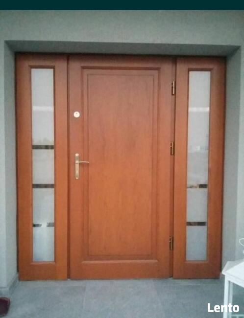 Drzwi zewnętrzne drewniane dębowe gwarancja jakości zadzwoń
