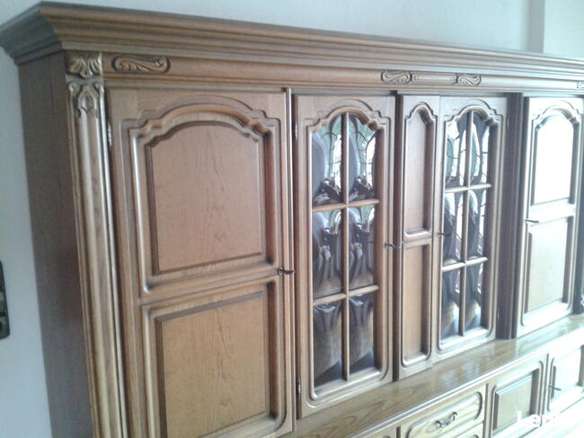 Meblościanka dębowa 2,8 m.