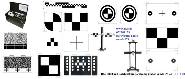 Das 3000 kalibracja kamery radaru w pojazdach passthru