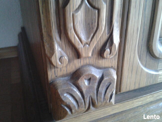 Meblościanka dębowa 2,8 m.