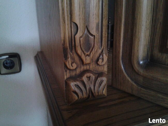 Meblościanka dębowa 2,8 m.