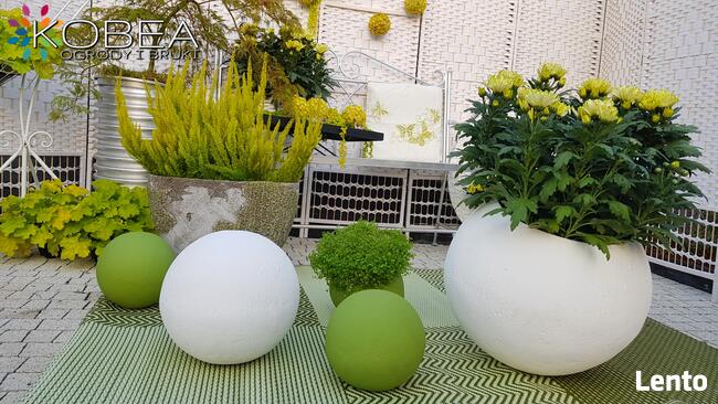 Kula betonowa kula ogrodowa ozdobna do ogrodu 50 cm