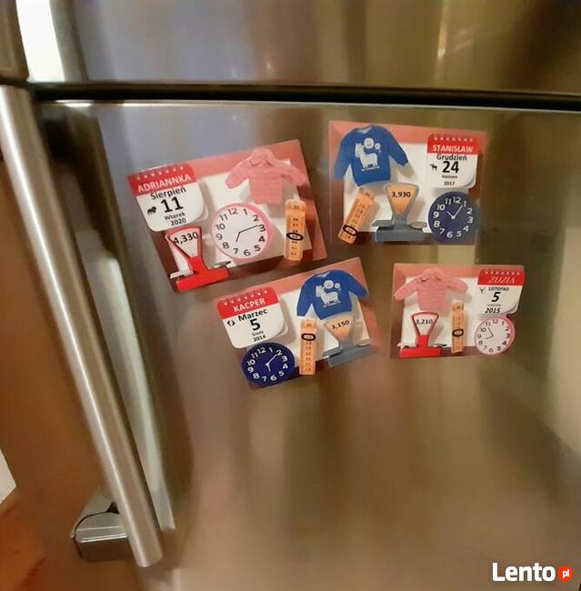 Metryka Twojego dziecka magnes na lodówkę 40zl