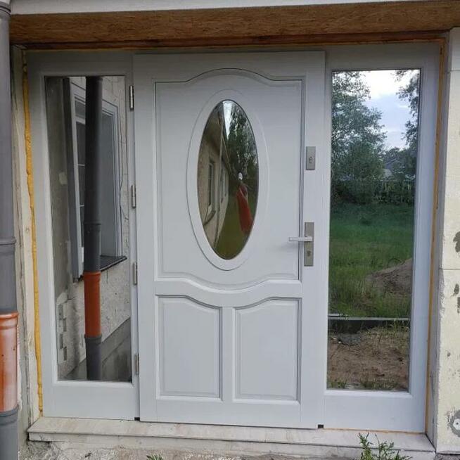 Drzwi drewniane dębowe , dowóz GRATIS