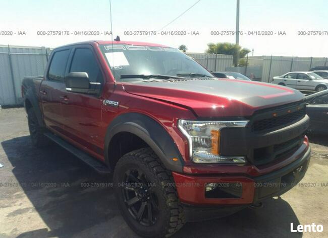 Ford F150 2018, 5.0L, 4x4, uszkodzony bok