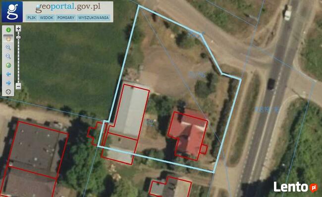 Działka budowlana Ostrołęka trasa DK61 Mazury Kurpie