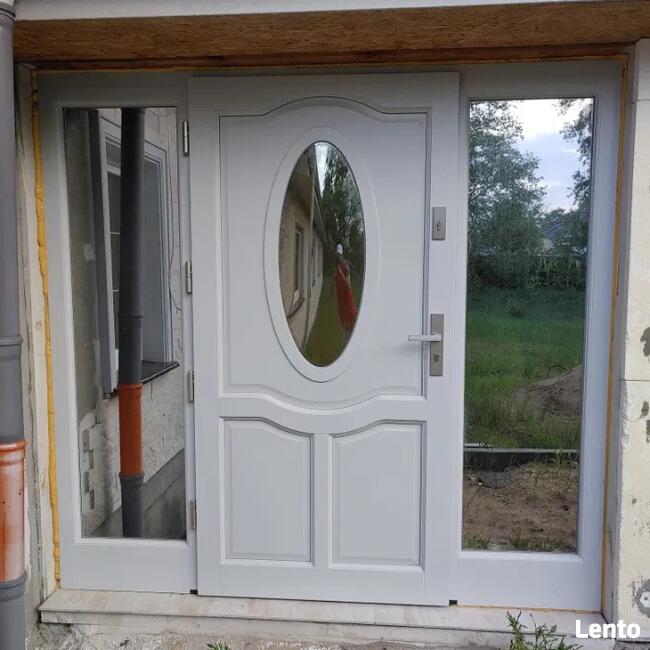 Drzwi zewnętrzne drewniane CZYSTE POWIETRZE