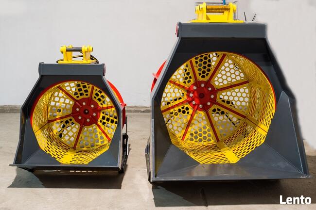 Łyżka przesiewająca MAX - PSB1000, przesiewacz obrotowy