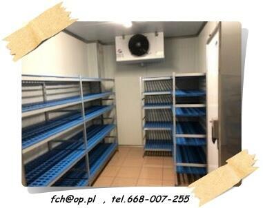 wyposażenie chłodni w półki i regały
