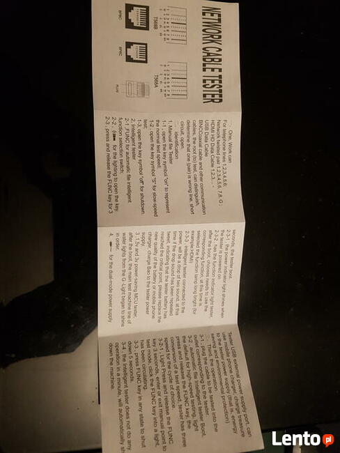 Tester kabliRJ 45i RJ 11