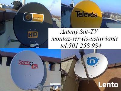 Ustawianie i serwis anten satelitarnych