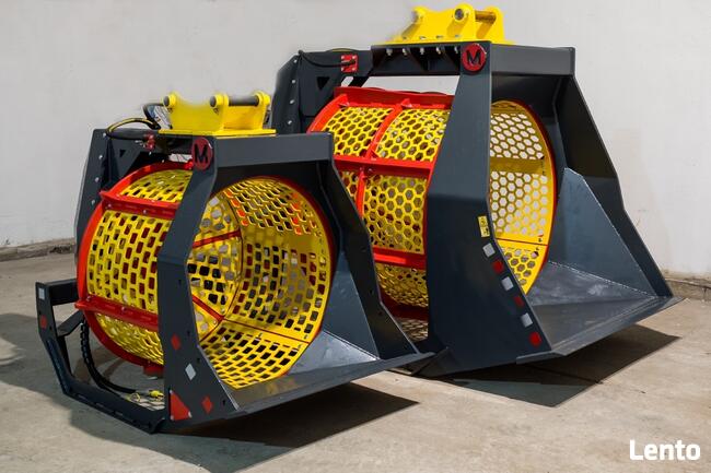 Łyżka przesiewająca MAX - PSB1000, przesiewacz obrotowy