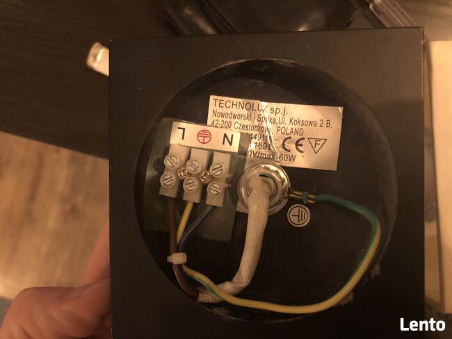 Lampa wisząca + kinket