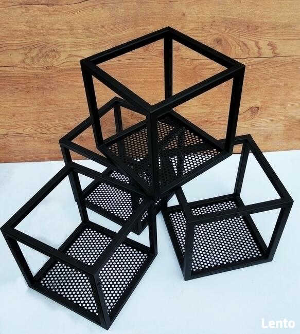 Donica / Kwietnik metalowa. Malowane proszkowo.