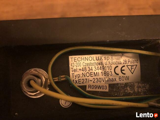 Lampa wisząca + kinket