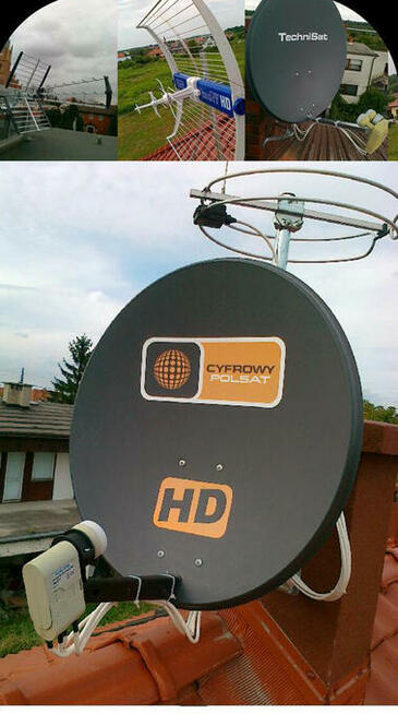 Ustawianie i serwis anten satelitarnych