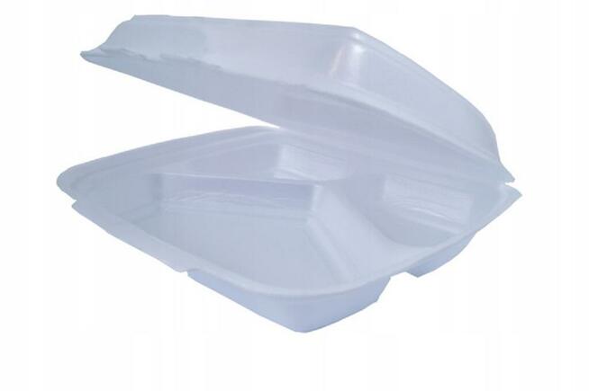 Pojemnik obiadowy styropianowy
