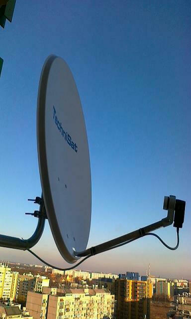 Ustawianie i serwis anten satelitarnych