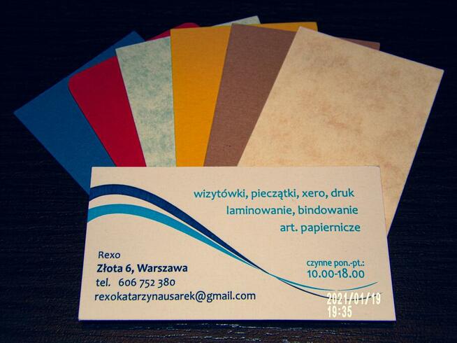 Usługi xero proof druk na płótnie Rexo Złota 6 Warszawa