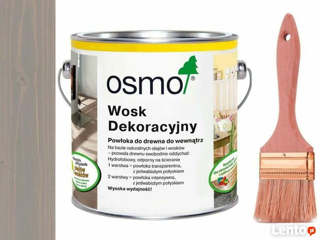 Osmo Wosk dekoracyjny 3119 jedwabisty szary 125ml Kraków