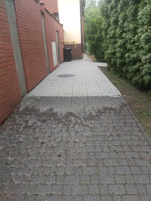 Mycie, czyszczenie kostki brukowej impregnacja