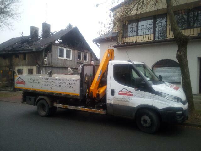 Usługi transportu hds, podnoszenie ładunków do 9m