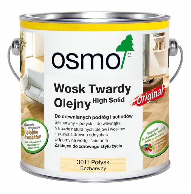 Wosk Twardy Olejny Osmo 3011 połysk 125ml Kraków