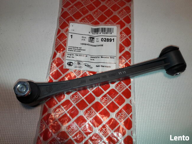 FEBI 02891 ŁĄCZNIK STABILIZATORA MERCEDES CLK W124 W210 TYŁ