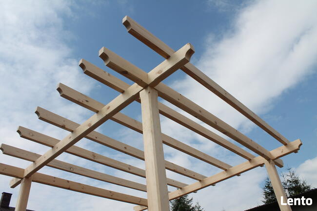 PERGOLA 2,95m x 2,95m Altana altanka wiata zadaszenie tarasu