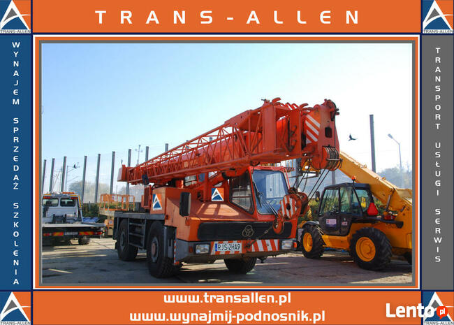 Usługi dźwigowe Gorlice, Jasło, Krosno,