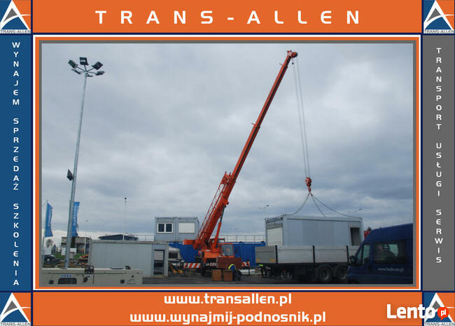 Usługi dźwigowe Gorlice, Jasło, Krosno,