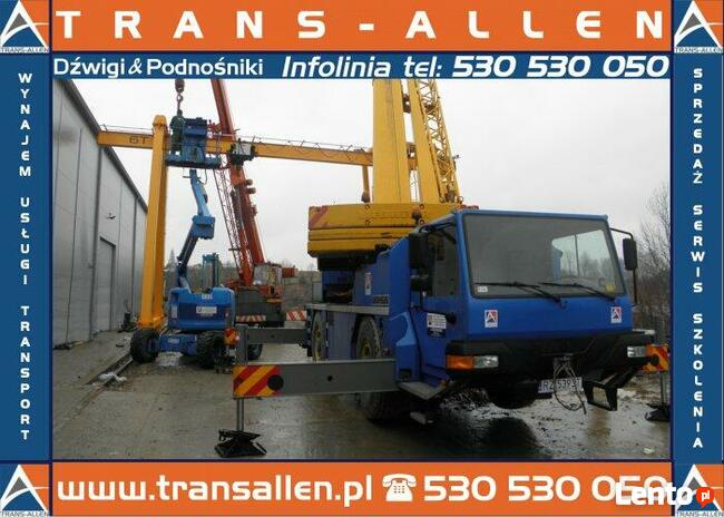 Usługi dźwigowe Gorlice, Jasło, Krosno,