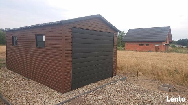 Garaże drewnopodobne premium 6x5 6x6 7x5