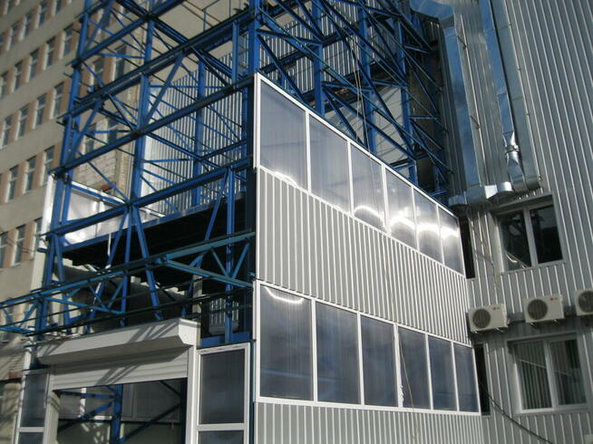 Serwis podnośników, winda, i żurawi.