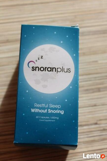 SNORAN PLUS - SUPLEMENT DIETY NA CHRAPANIE - PROMOCJA!