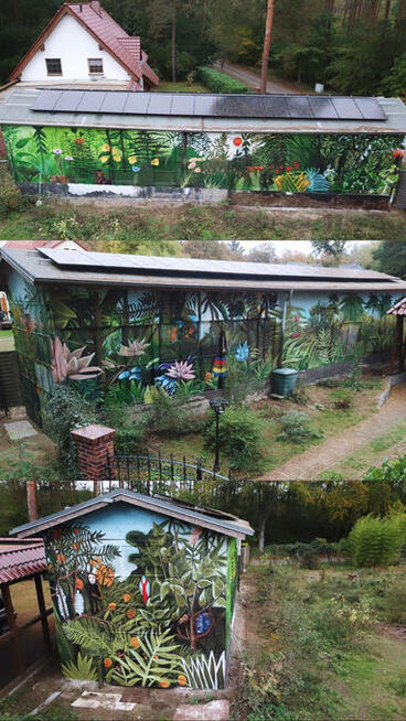 Artystyczne malowanie, Mural, graffiti, fototapeta